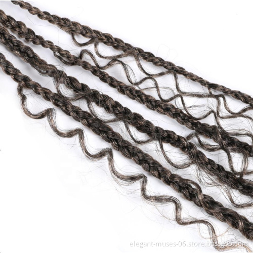 River locs Ombre color 22inch 12strands New popular synthetic braid Hair freetress crochet twist hair extension crotchet braids
